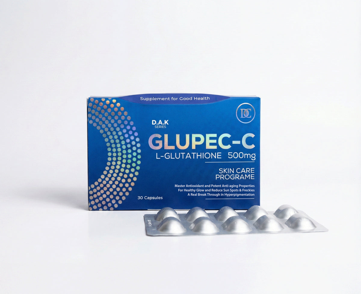 Glupec-C (L-Glutathione Capsules) 500-MG