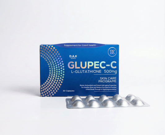 Glupec-C (L-Glutathione Capsules) 500-MG